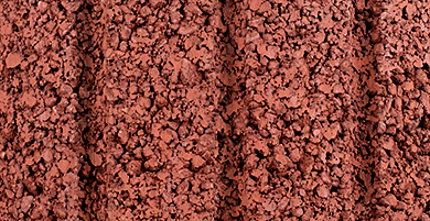 Foto povrchu Hrubozrnný povrch - Červená